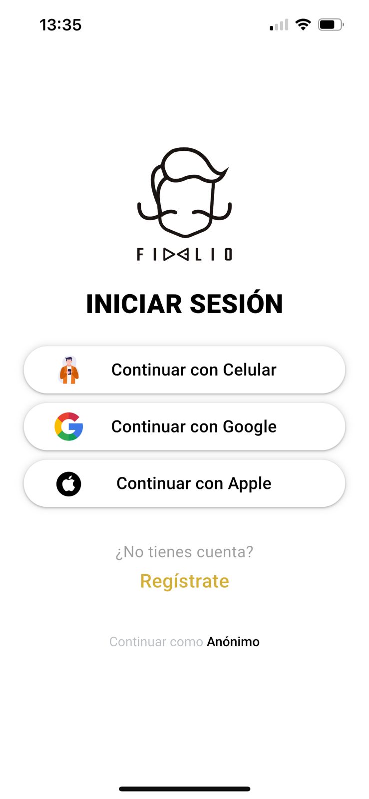 Captura de la app